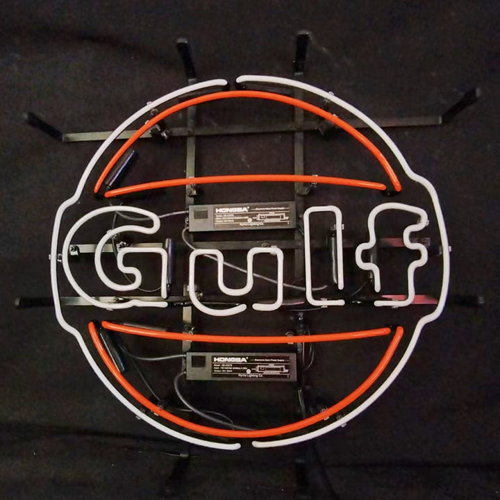 Neon Signs Land Neon Signs Gulf Gasoline Neon Signs