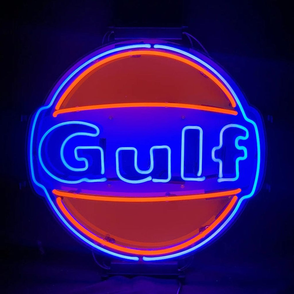 Neon Signs Land Neon Signs Gulf Gasoline Neon Signs Light