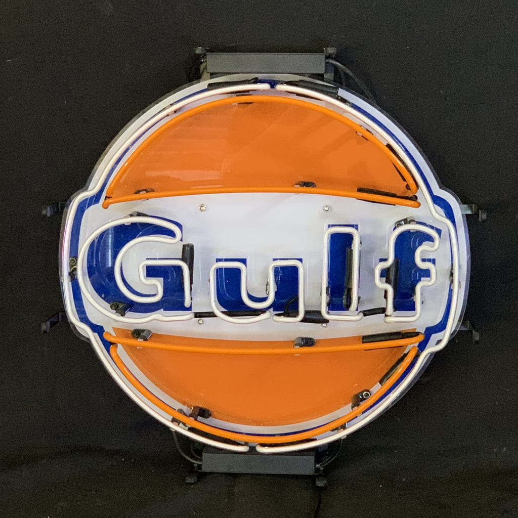 Neon Signs Land Neon Signs Gulf Gasoline Neon Signs Light