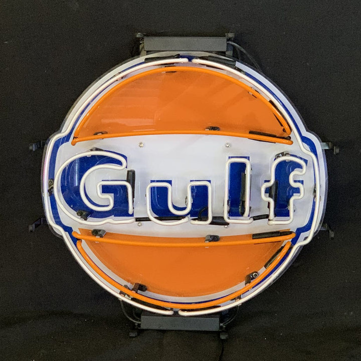 Neon Signs Land Neon Signs Gulf Gasoline Neon Signs Light