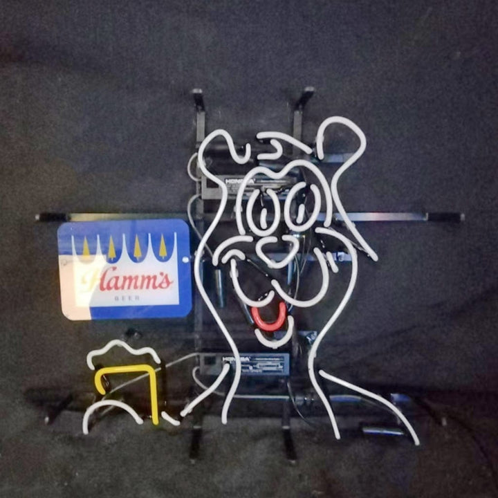 Neon Signs Land Neon Signs Hamm's Beer Bear Neon Light Sign