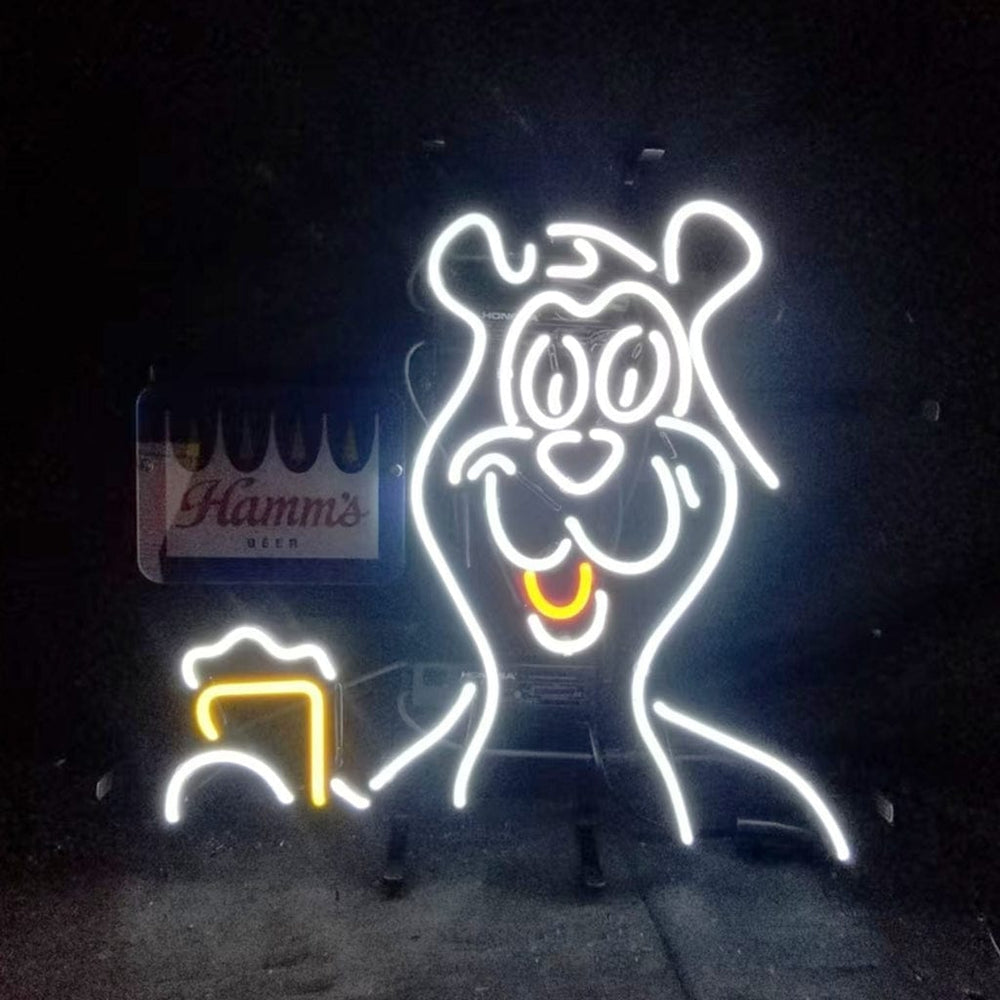 Neon Signs Land Neon Signs Hamm's Beer Bear Neon Light Sign