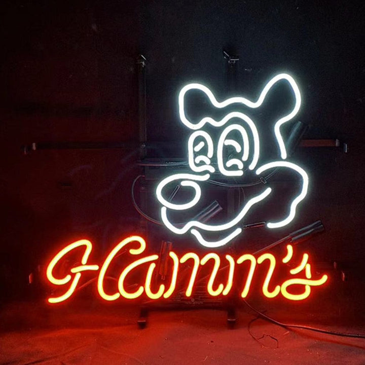 Neon Signs Land Neon Signs Hamm's Beer Bear Neon Signs Light