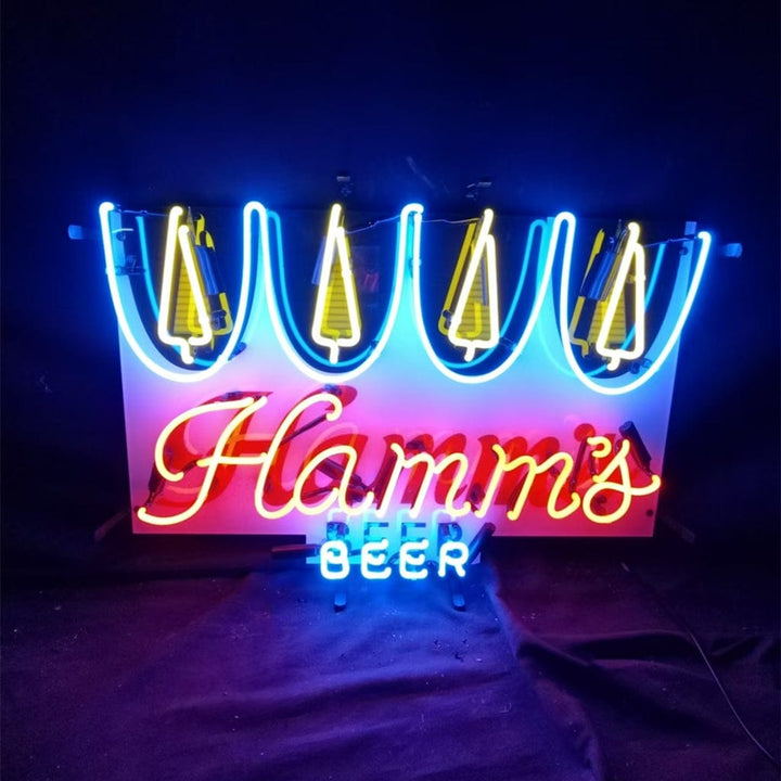 Neon Signs Land Neon Signs Hamm's Beer Logo Neon Signs