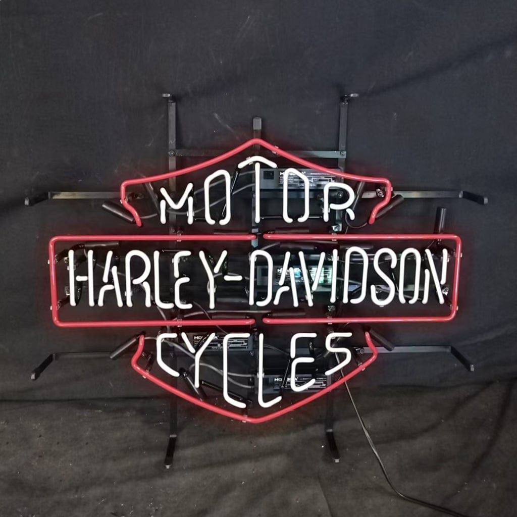 Neon Signs Land Neon Signs Harley Davidson Motorcycles Blue Neon Signs Light