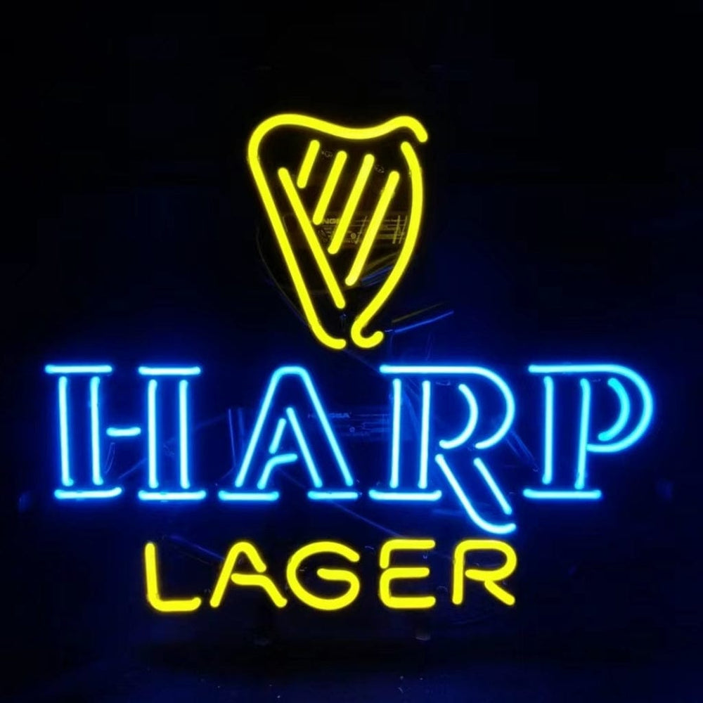 Neon Signs Land Neon Signs Harp Lager Beer Neon Signs