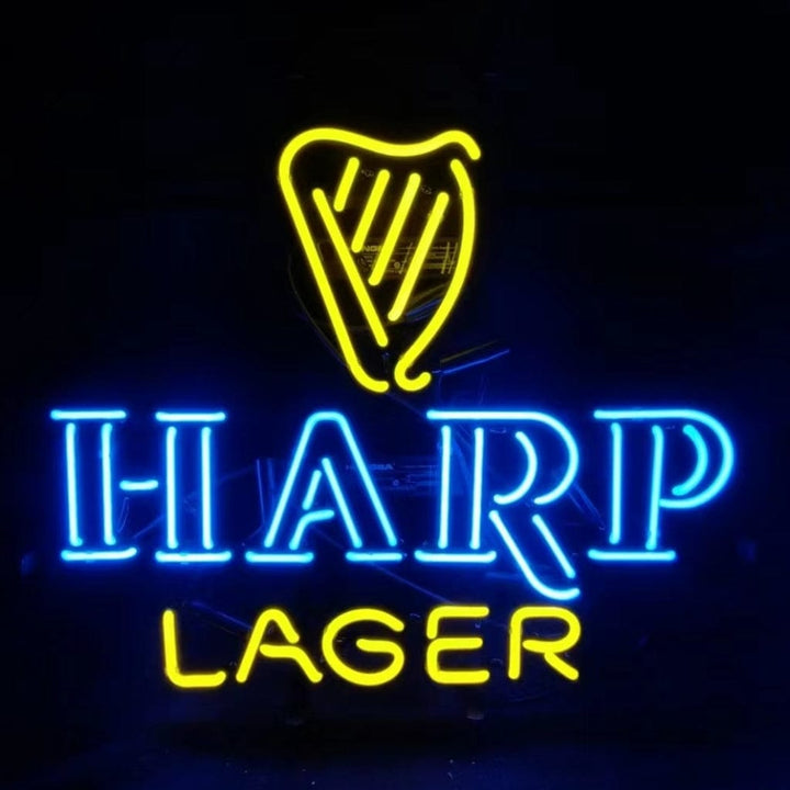Neon Signs Land Neon Signs Harp Lager Beer Neon Signs