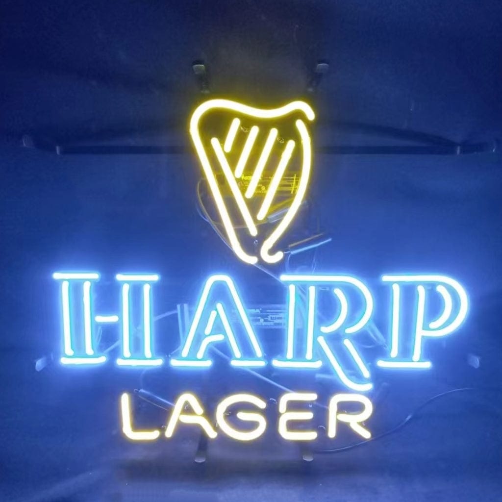 Neon Signs Land Neon Signs Harp Lager Beer Neon Signs