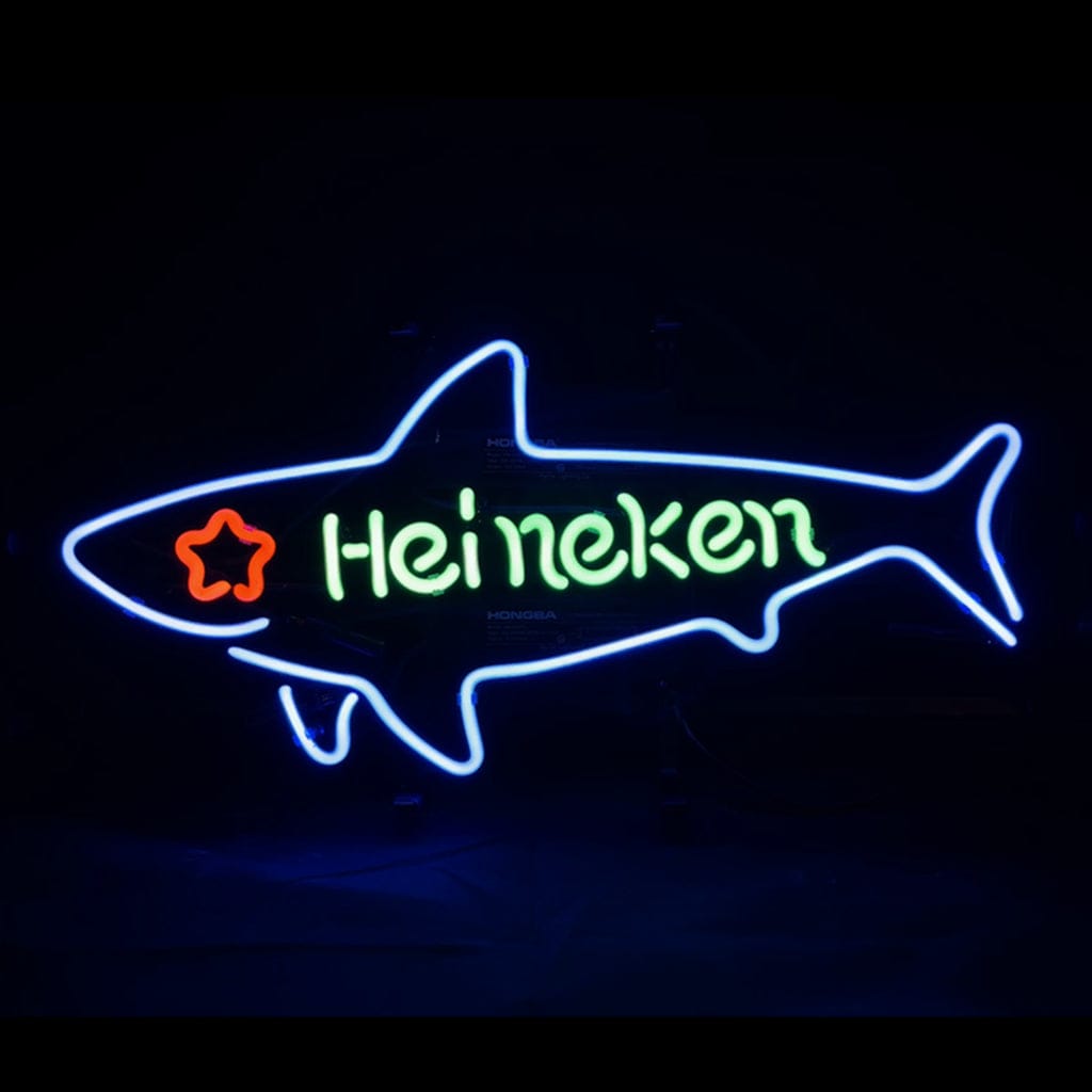 Neon Signs Land Neon Signs Heineken Beer Shark Neon Light Signs