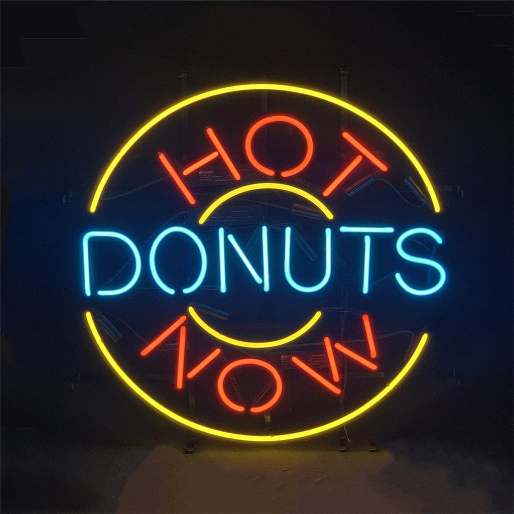 Neon Signs Land Neon Signs Hot Donuts Now Neon Signs Light