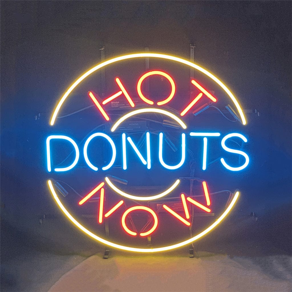 Neon Signs Land Neon Signs Hot Donuts Now Neon Signs Light