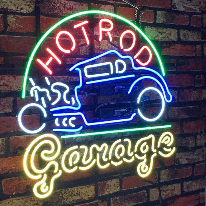 Neon Signs Land Neon Signs Hot Rod Garage Auto Car Neon Signs