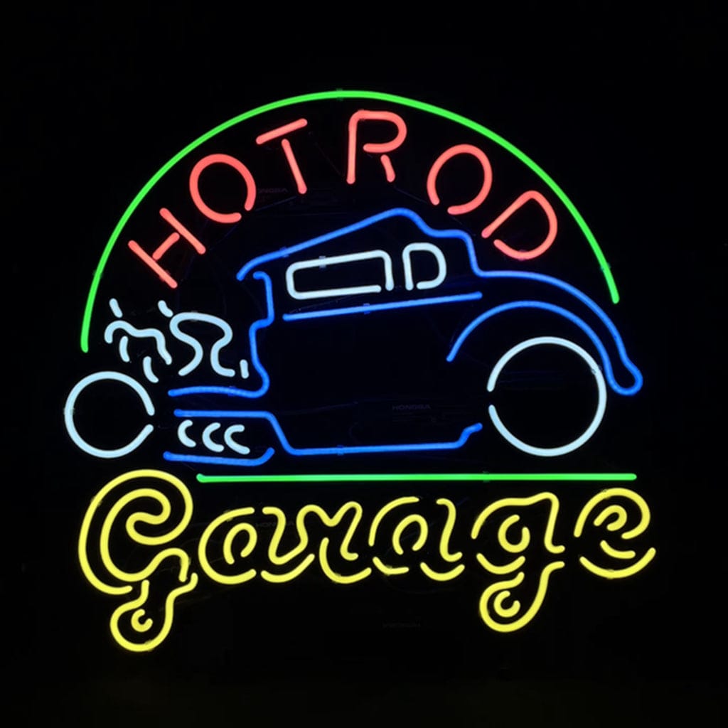 Neon Signs Land Neon Signs Hot Rod Garage Auto Car Neon Signs