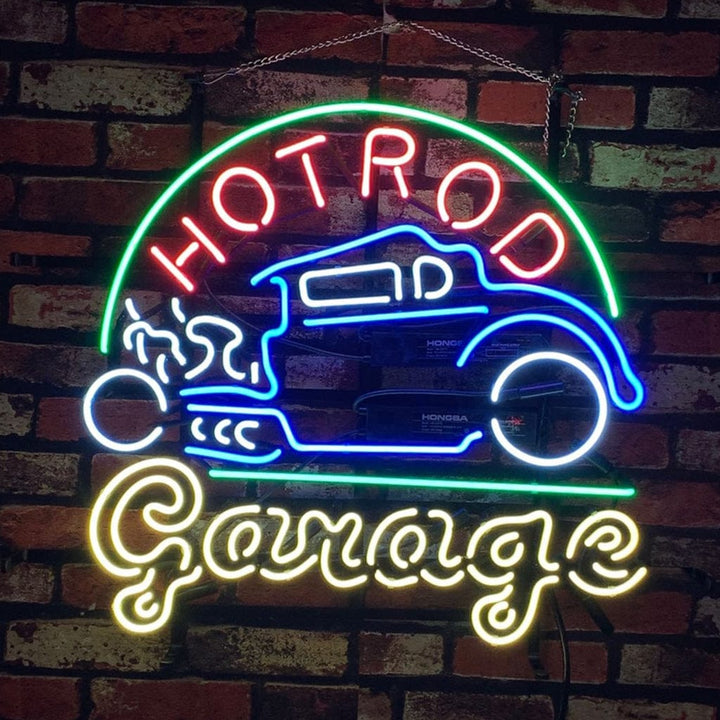 Neon Signs Land Neon Signs Hot Rod Garage Auto Car Neon Signs