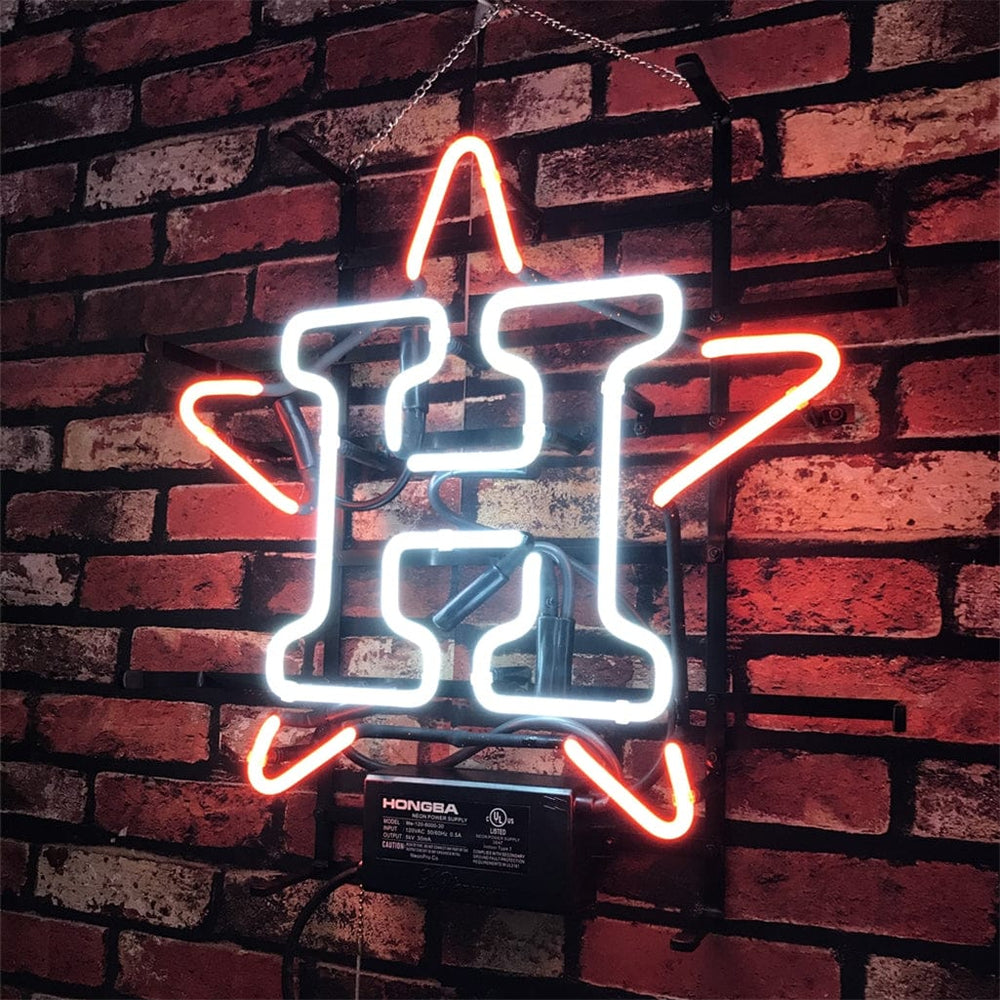 Neon Signs Land Neon Signs Houston Astros Neon Sign Light