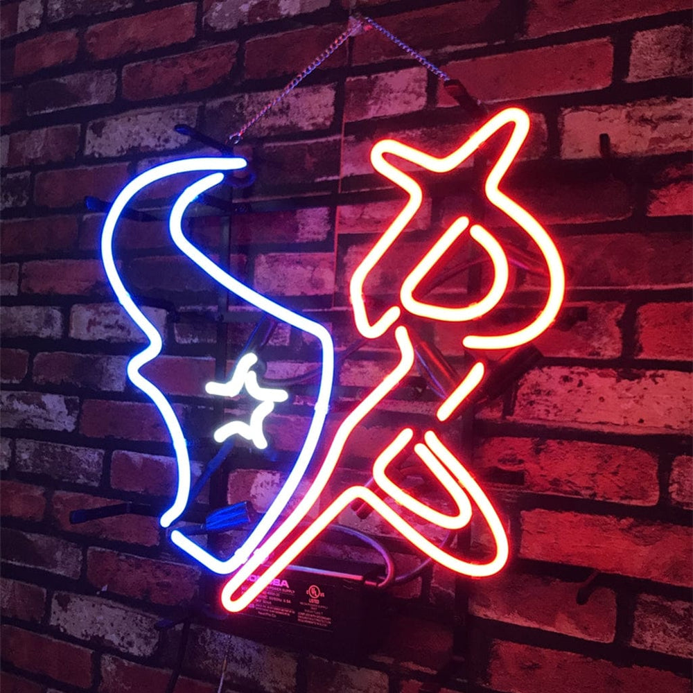 Neon Signs Land Neon Signs Houston Texans Neon Signs Light