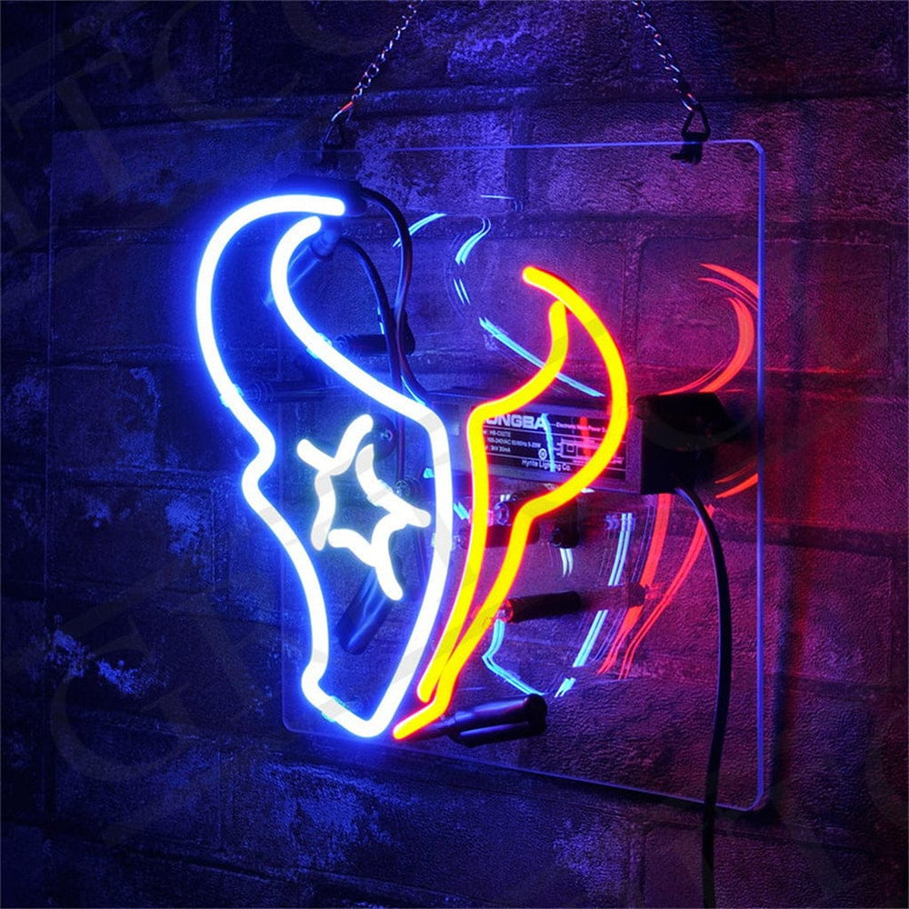 Neon Signs Land Neon Signs Houston Texans Neon Signs Light