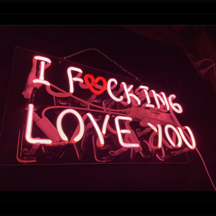 Neon Signs Land Neon Signs I Fucking Love You Neon Signs