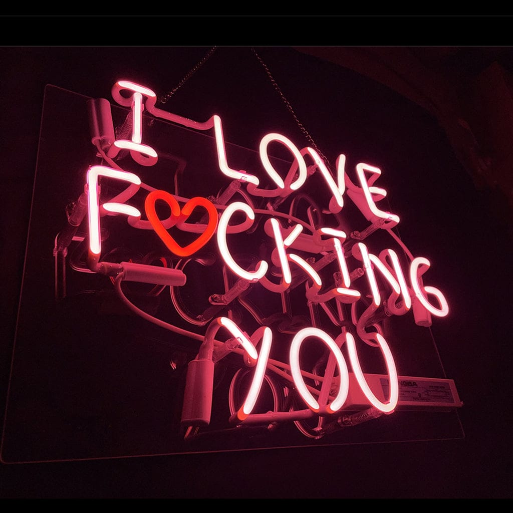 Neon Signs Land Neon Signs I Love Fucking You Neon Signs