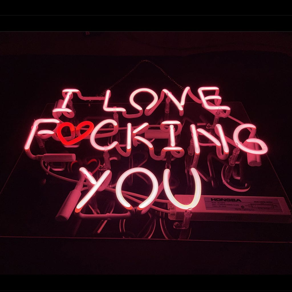 Neon Signs Land Neon Signs I Love Fucking You Neon Signs
