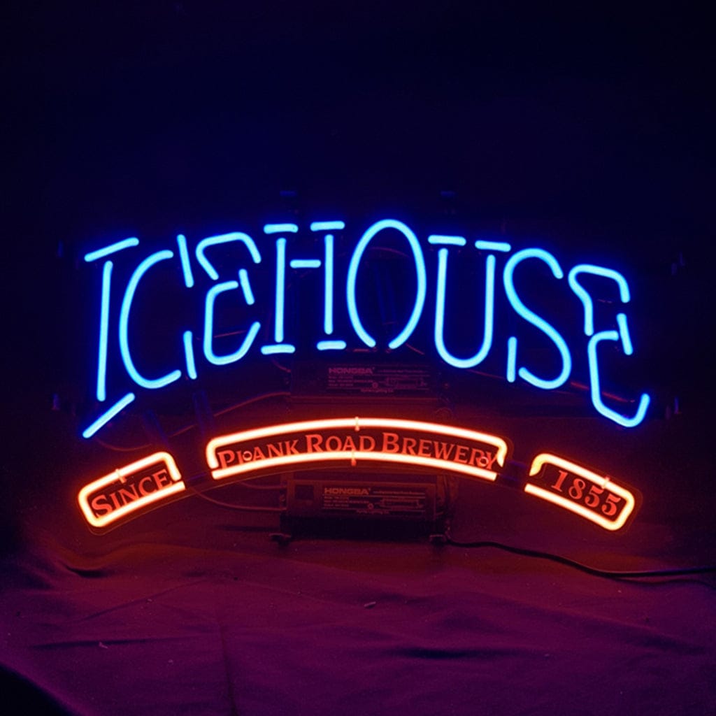 Neon Signs Land Neon Signs Icehouse Since Plank Road Brewery 1855 Neon Signs