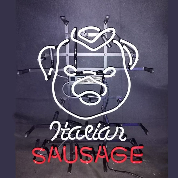 Neon Signs Land Neon Signs Italian Sausage Neon Signs