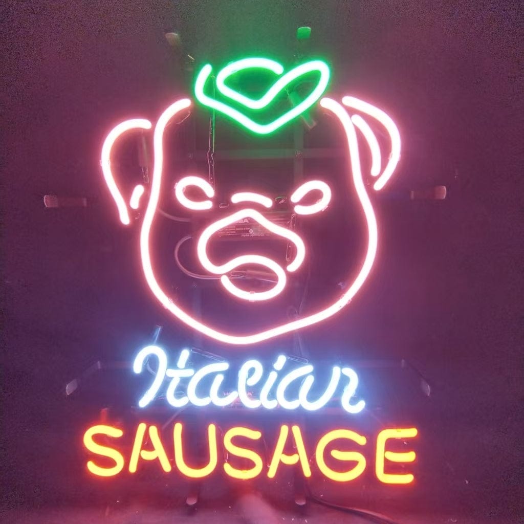 Neon Signs Land Neon Signs Italian Sausage Neon Signs