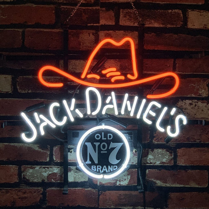 Neon Signs Land Neon Signs Jack Daniel's Old No.7 Whiskey Neon Signs