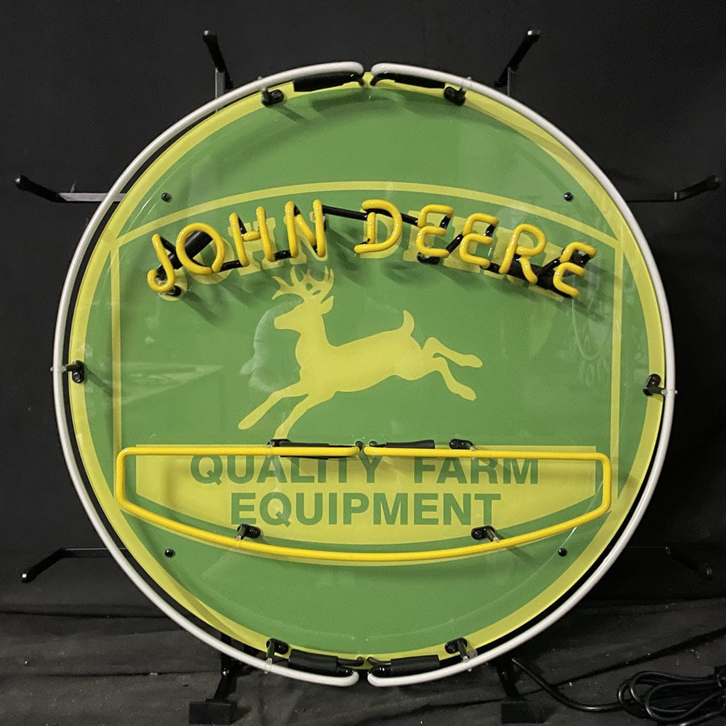 Neon Signs Land Neon Signs John Deere Quality Farm Equipment Neon Signs