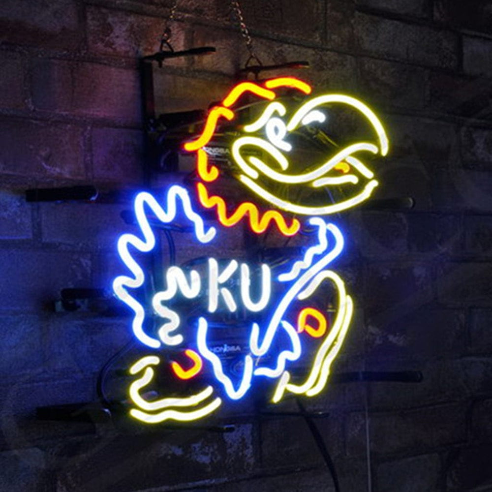 Neon Signs Land Neon Signs Kansas Jayhawks Neon Sign Light