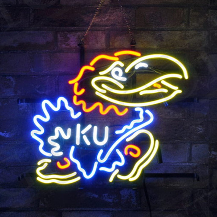 Neon Signs Land Neon Signs Kansas Jayhawks Neon Sign Light