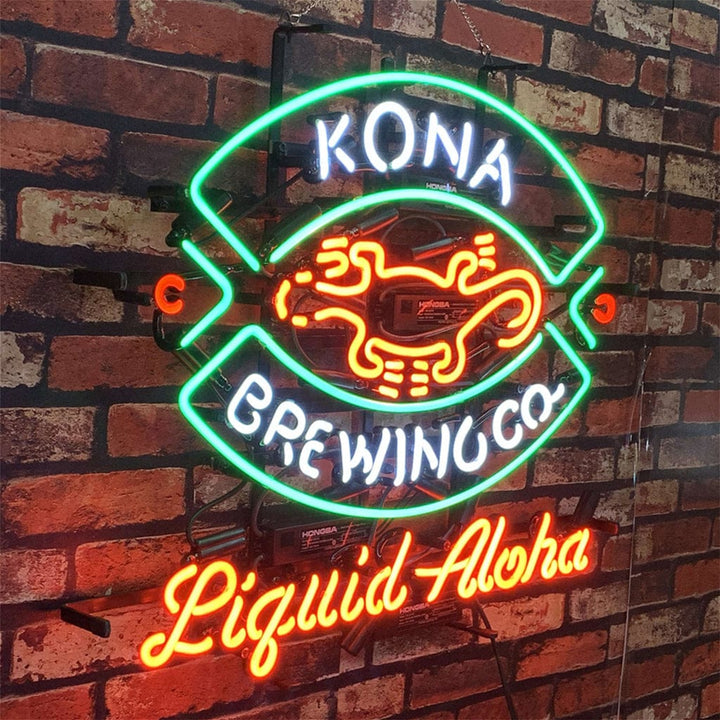 Neon Signs Land Neon Signs Kona Brewing Co. Liquid Aloha Neon Light Sign