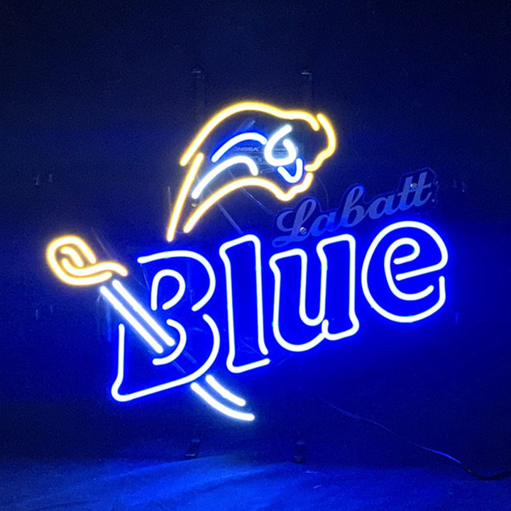 Neon Signs Land Neon Signs Labatt Blue Beer Rams Neon Signs