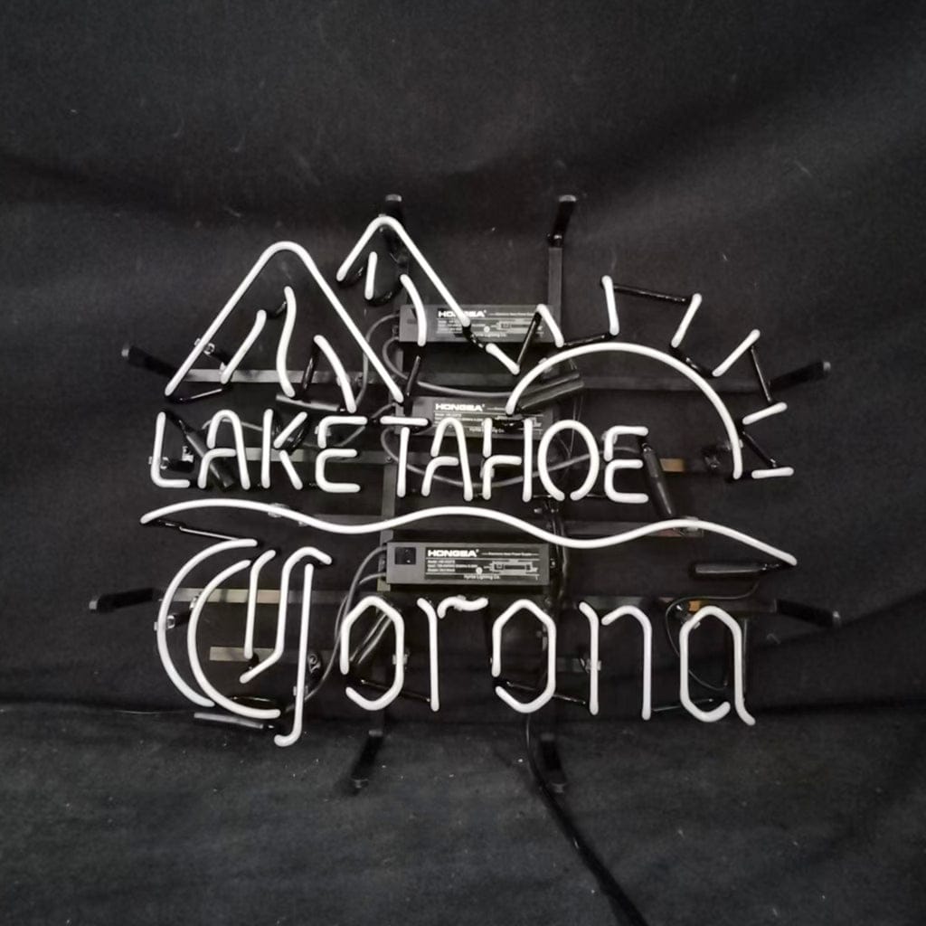 Neon Signs Land Neon Signs Lake Tahoe Corona Extra Sunrise Mountain Neon Signs Light