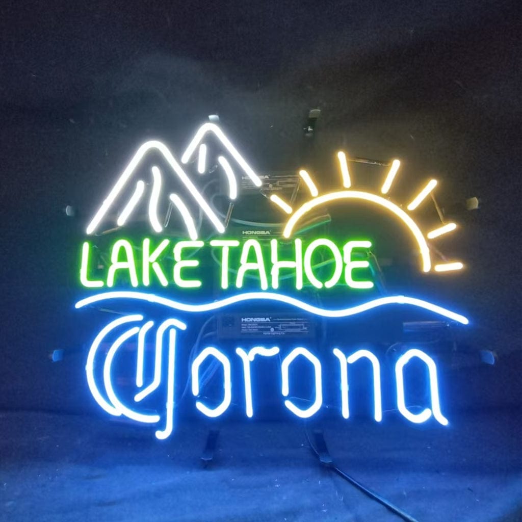 Neon Signs Land Neon Signs Lake Tahoe Corona Extra Sunrise Mountain Neon Signs Light