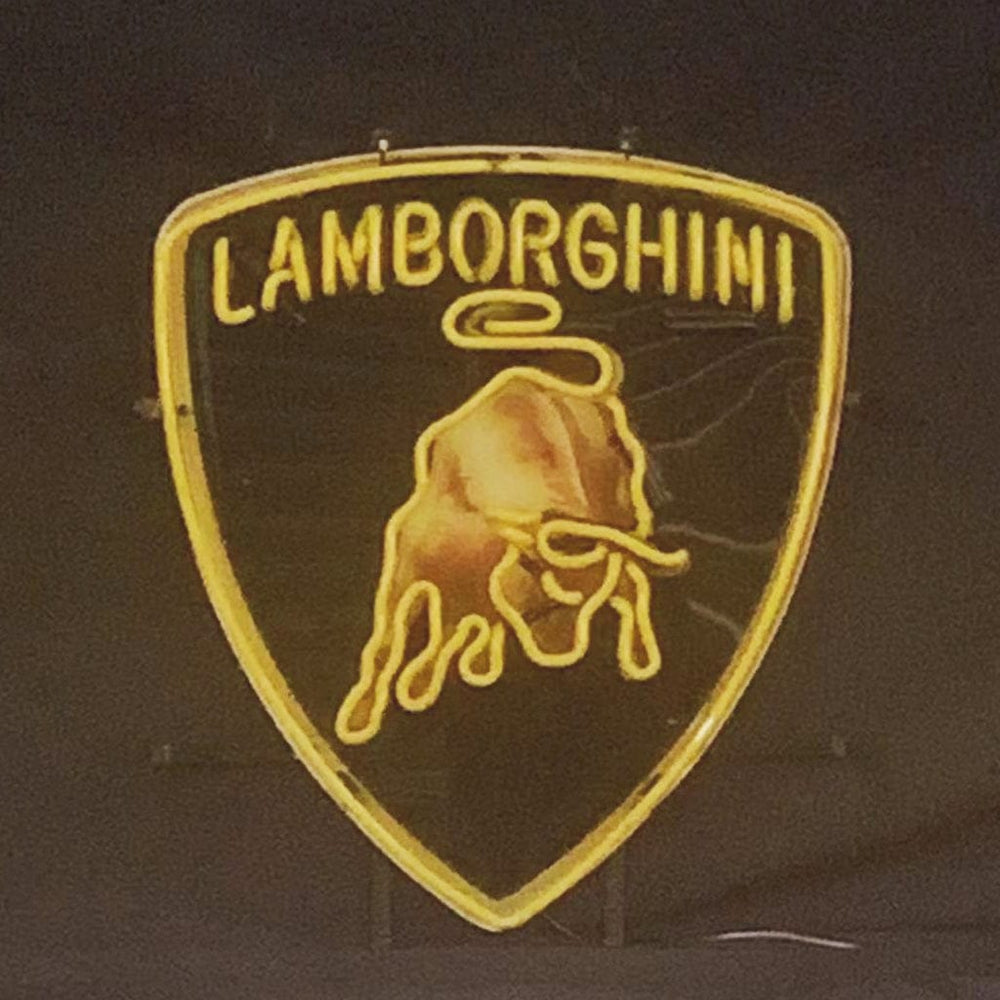 Neon Signs Land Neon Signs Lamborghini Racing Car Neon Signs Light