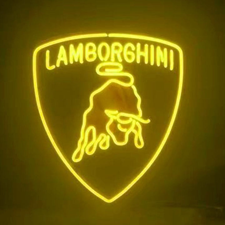 Neon Signs Land Neon Signs Lamborghini Racing Car Neon Signs Light