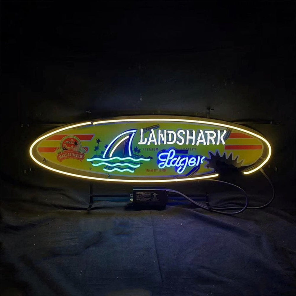 Neon Signs Land Neon Signs Land Shark Lager Beer Neon Signs