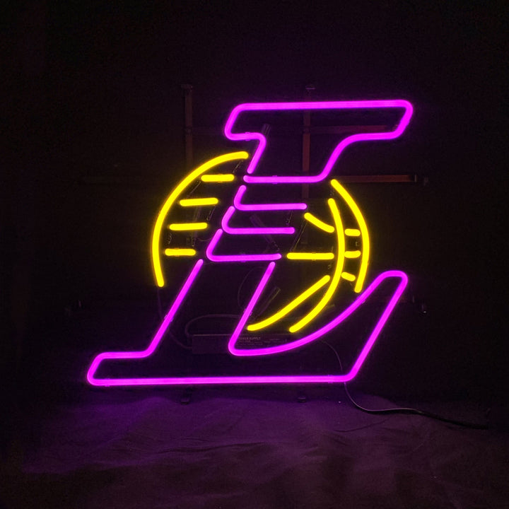 Neon Signs Land Neon Signs Los Angeles Lakers Basketball Logo Neon Signs Light