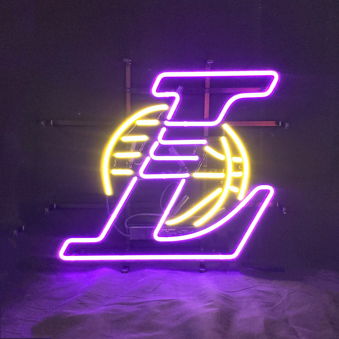Neon Signs Land Neon Signs Los Angeles Lakers Basketball Logo Neon Signs Light