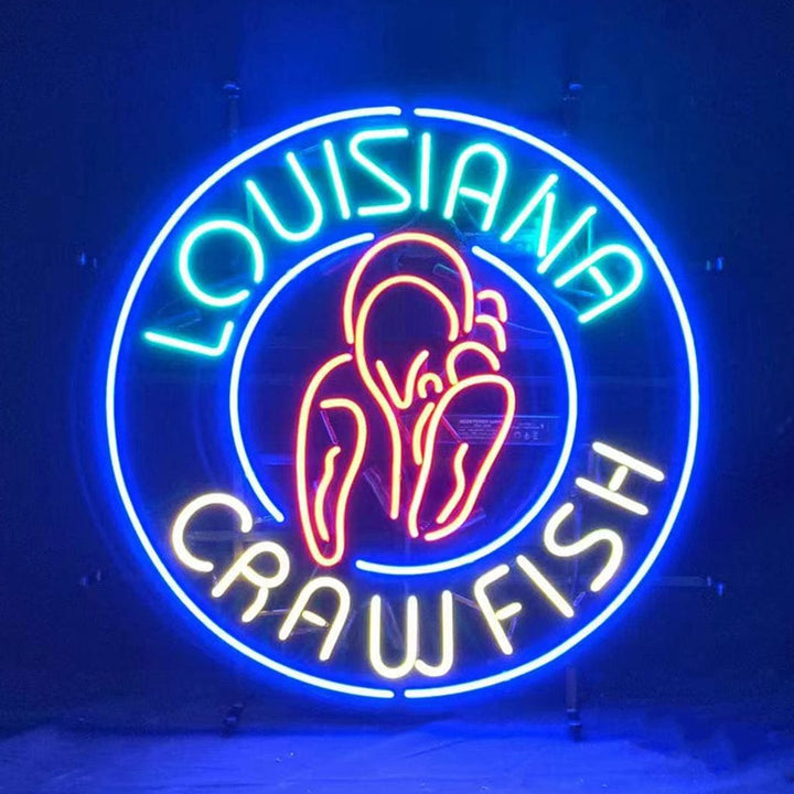 Neon Signs Land Neon Signs Louisiana Crawfish Neon Signs Light