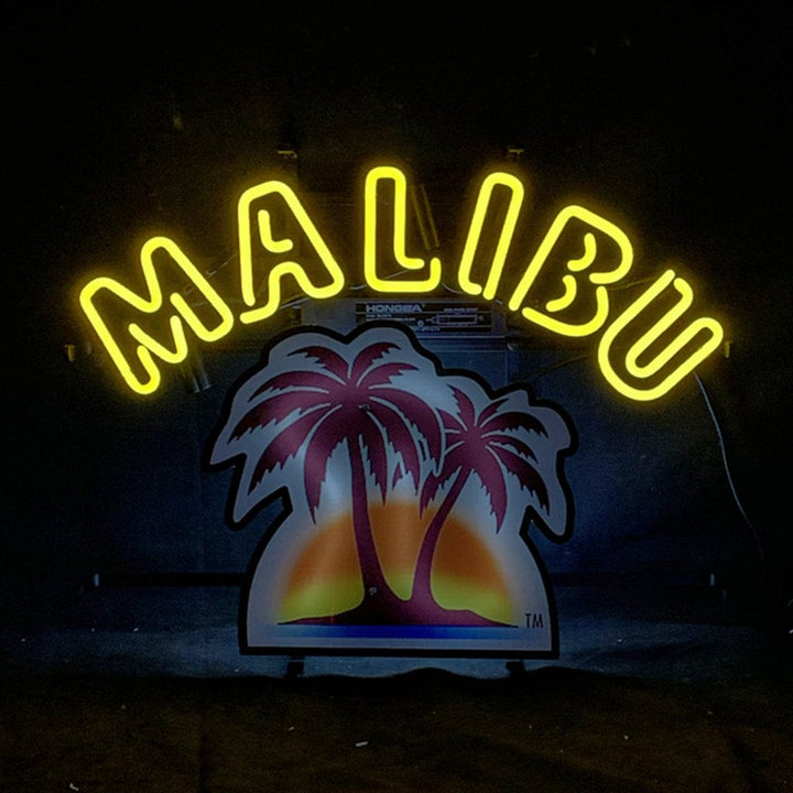 Neon Signs Land Neon Signs Malibu Beer Neon Light Sign