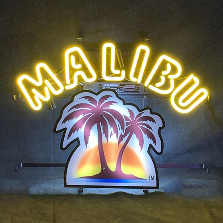Neon Signs Land Neon Signs Malibu Beer Neon Light Sign