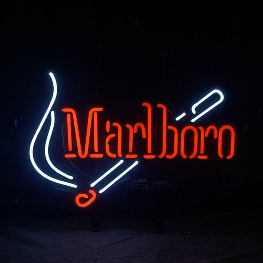 Neon Signs Land Neon Signs Marlboro Design Real Glass Hand Bent Neon Signs Light