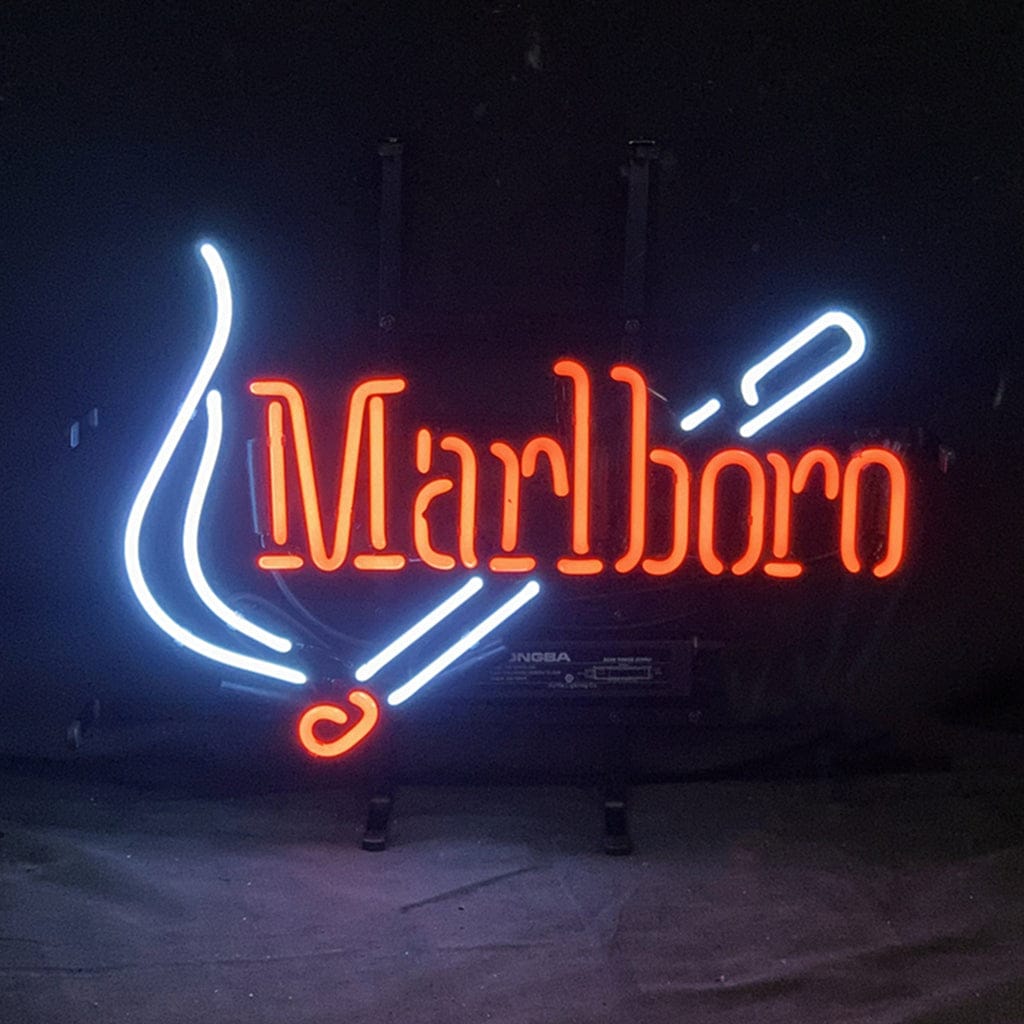 Neon Signs Land Neon Signs Marlboro Design Real Glass Hand Bent Neon Signs Light