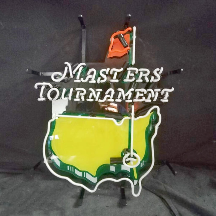 Neon Signs Land Neon Signs Masters Tournament Golf Logo Neon Signs Light