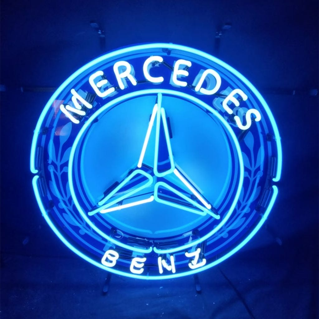 Neon Signs Land Neon Signs Mercedes Benz Auto Car Logo Neon Signs Light