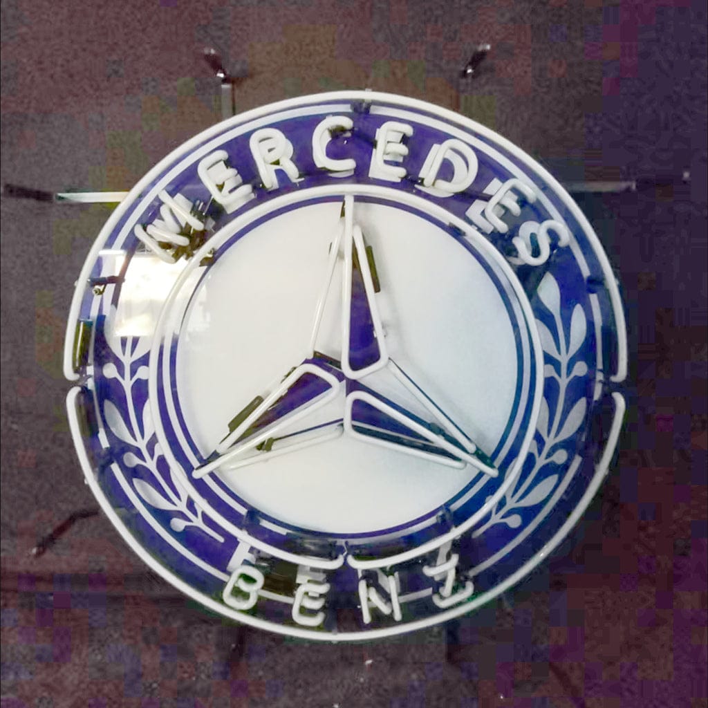 Neon Signs Land Neon Signs Mercedes Benz Auto Car Logo Neon Signs Light