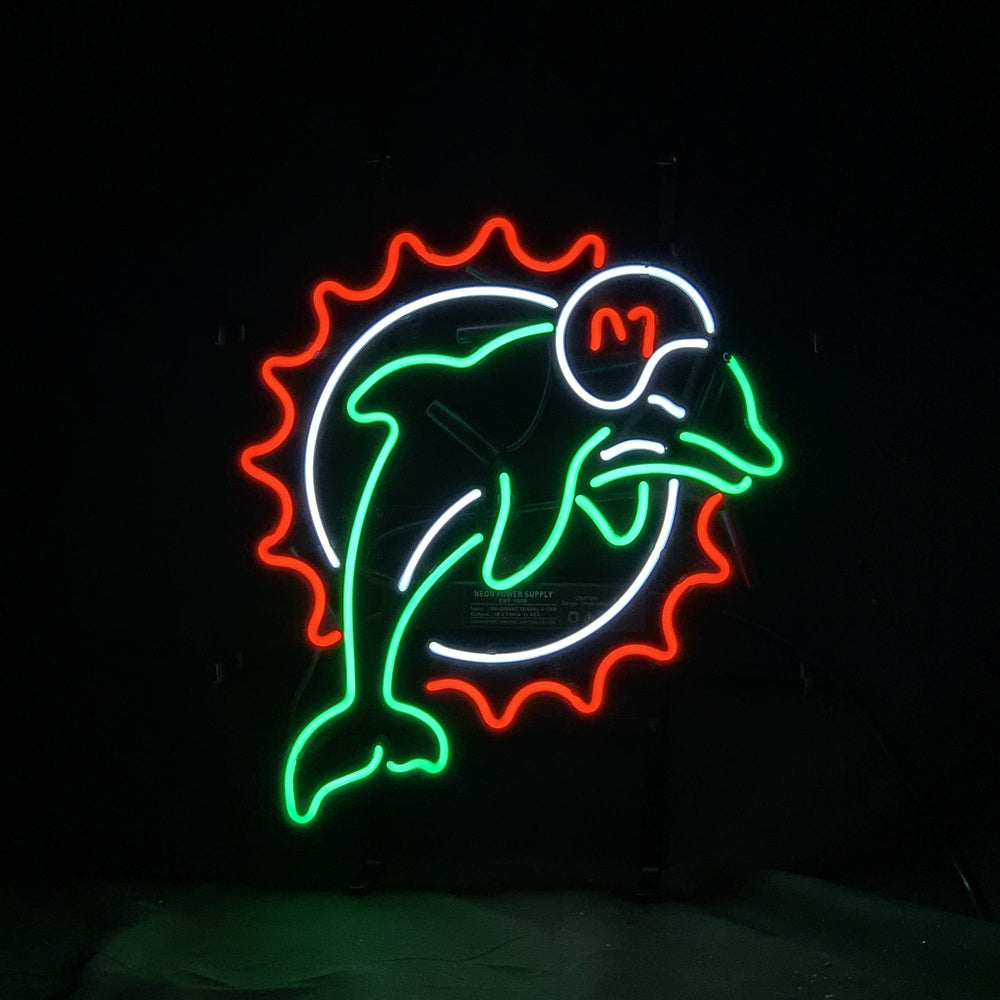 Neon Signs Land Neon Signs Miami Dolphins Football Logo Neon Signs Light
