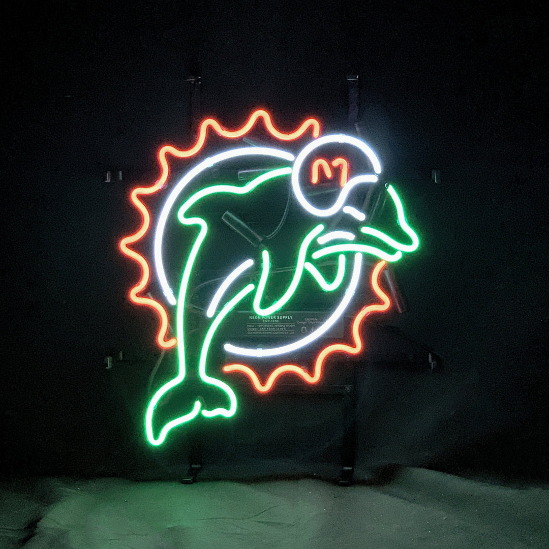 Neon Signs Land Neon Signs Miami Dolphins Football Logo Neon Signs Light